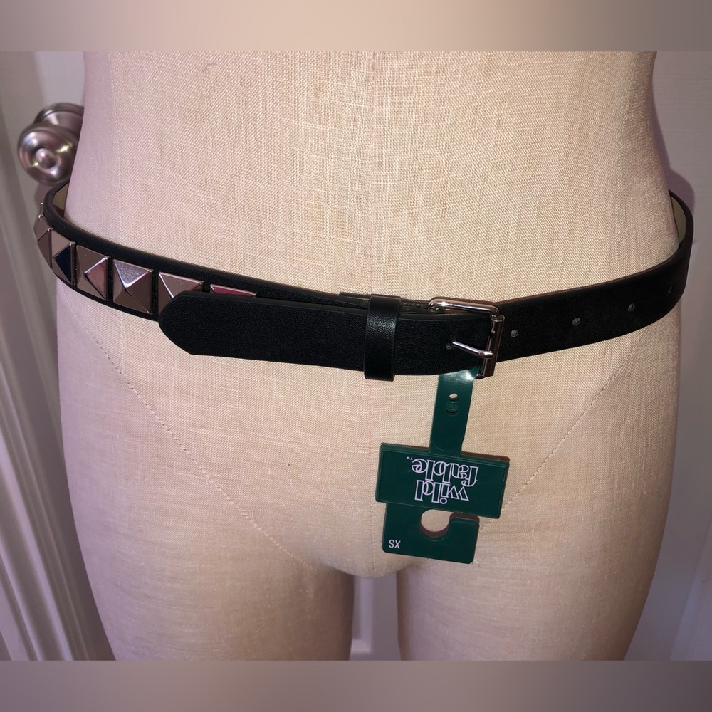 3/$20 Wild Fable Black Studded Belt
